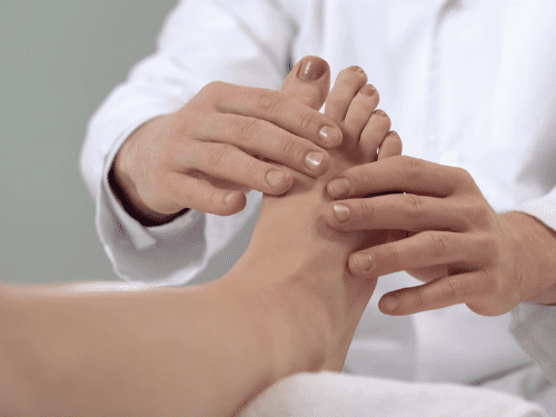 Foot examination